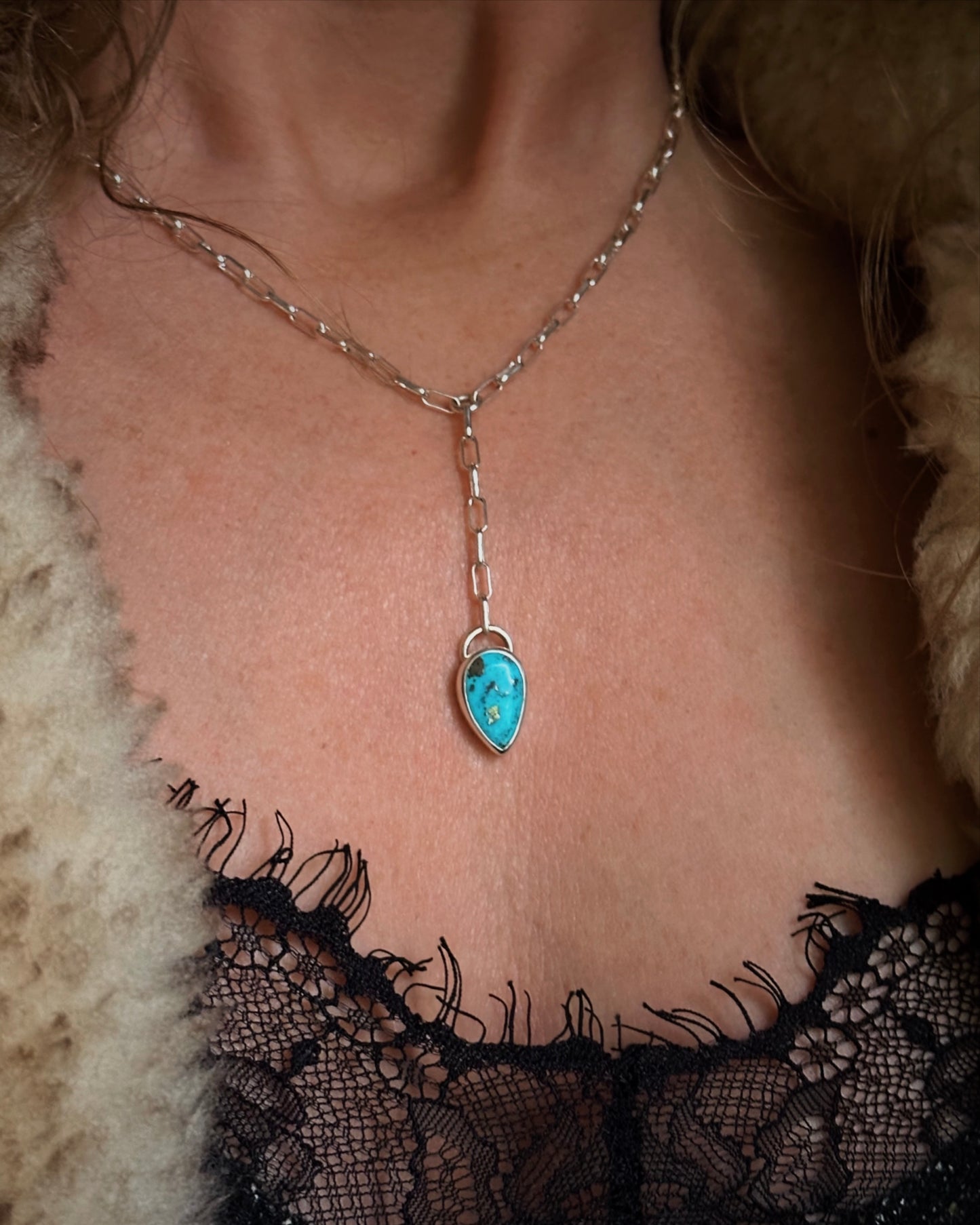 Nacozari Turquoise Lariat
