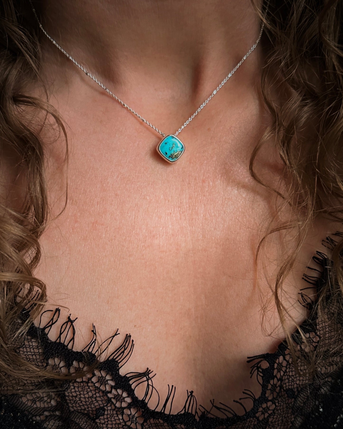Nacozari Turquoise Charm Necklace