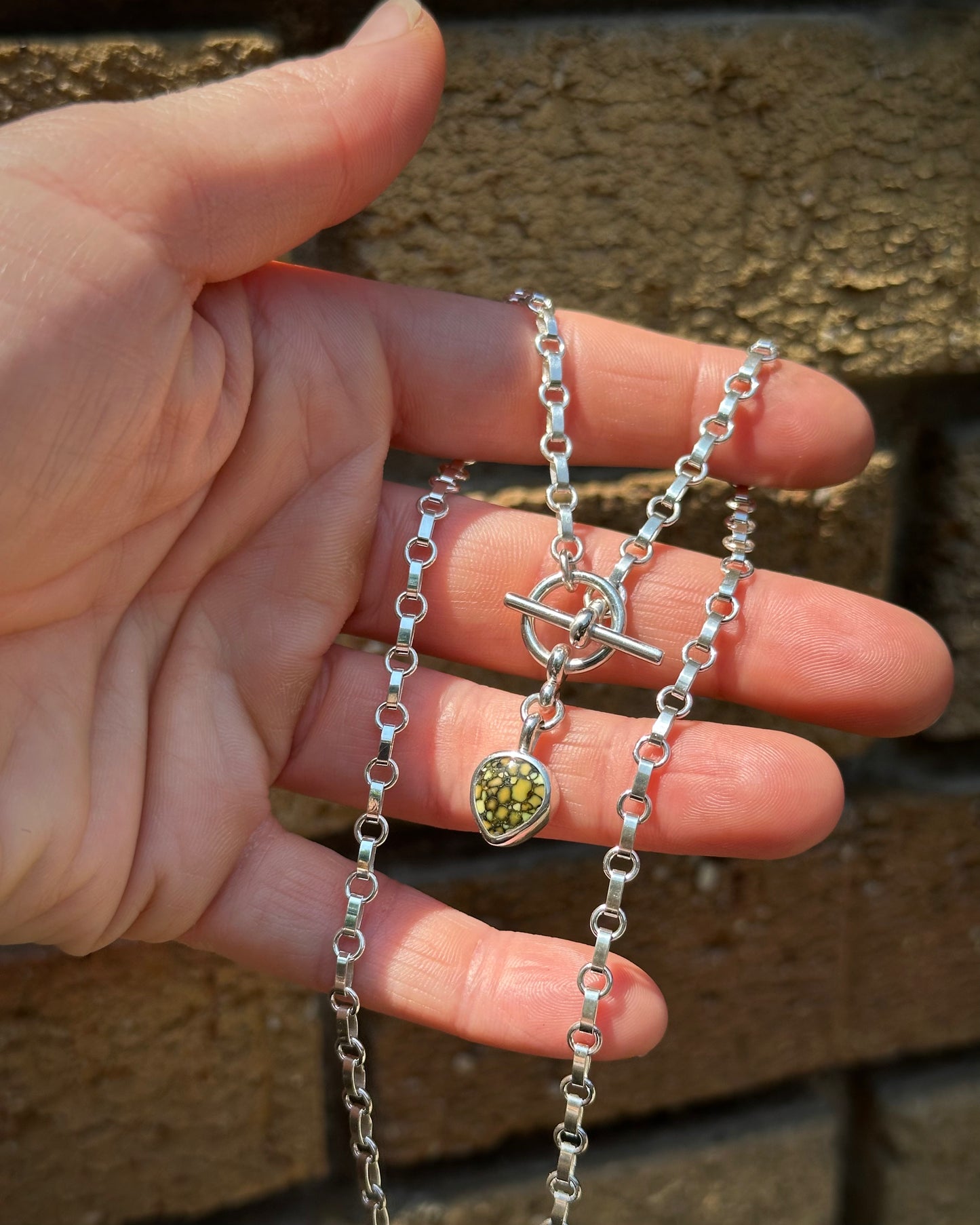 Damele Turquoise Toggle Necklace