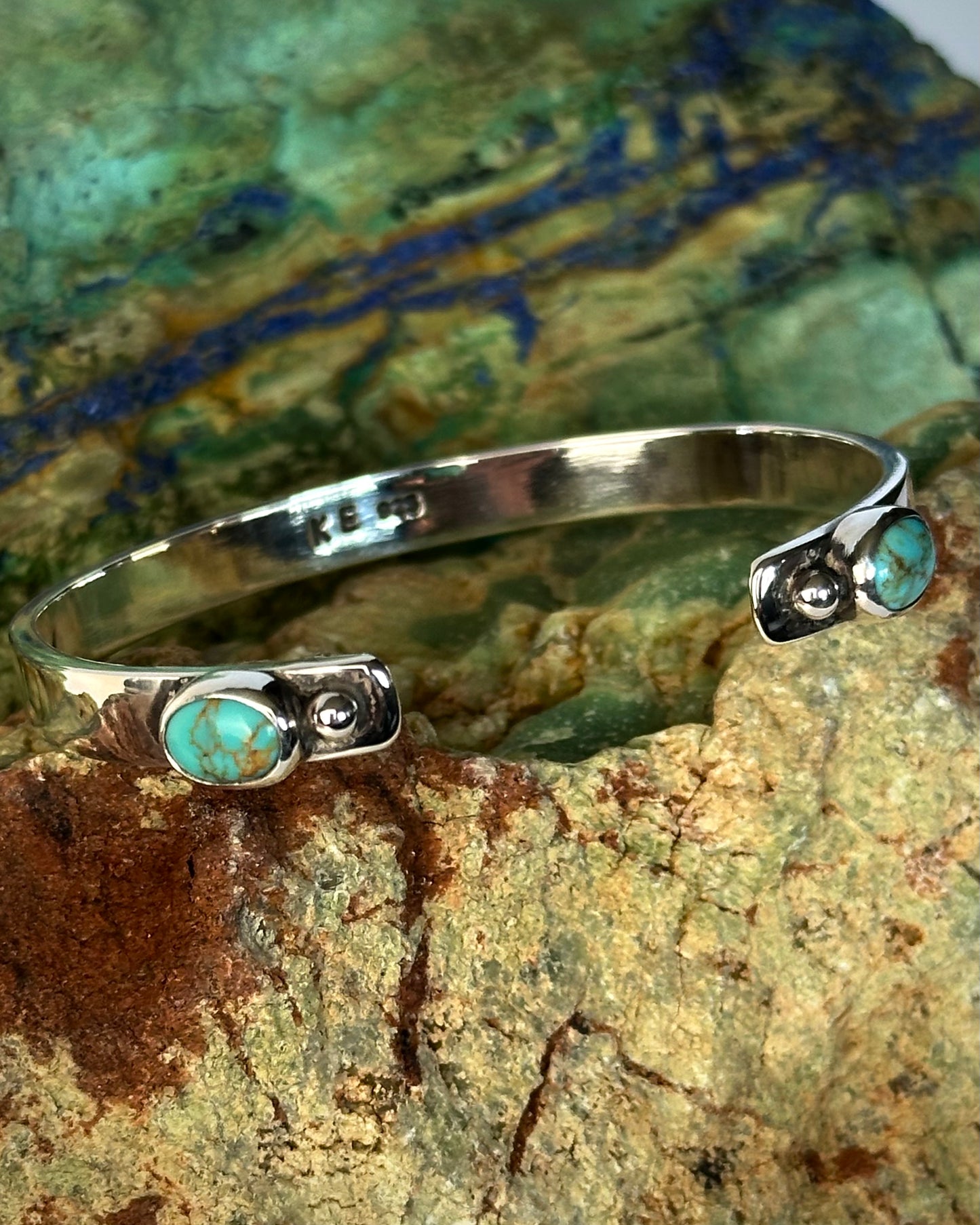 Double Take Turquoise Cuff