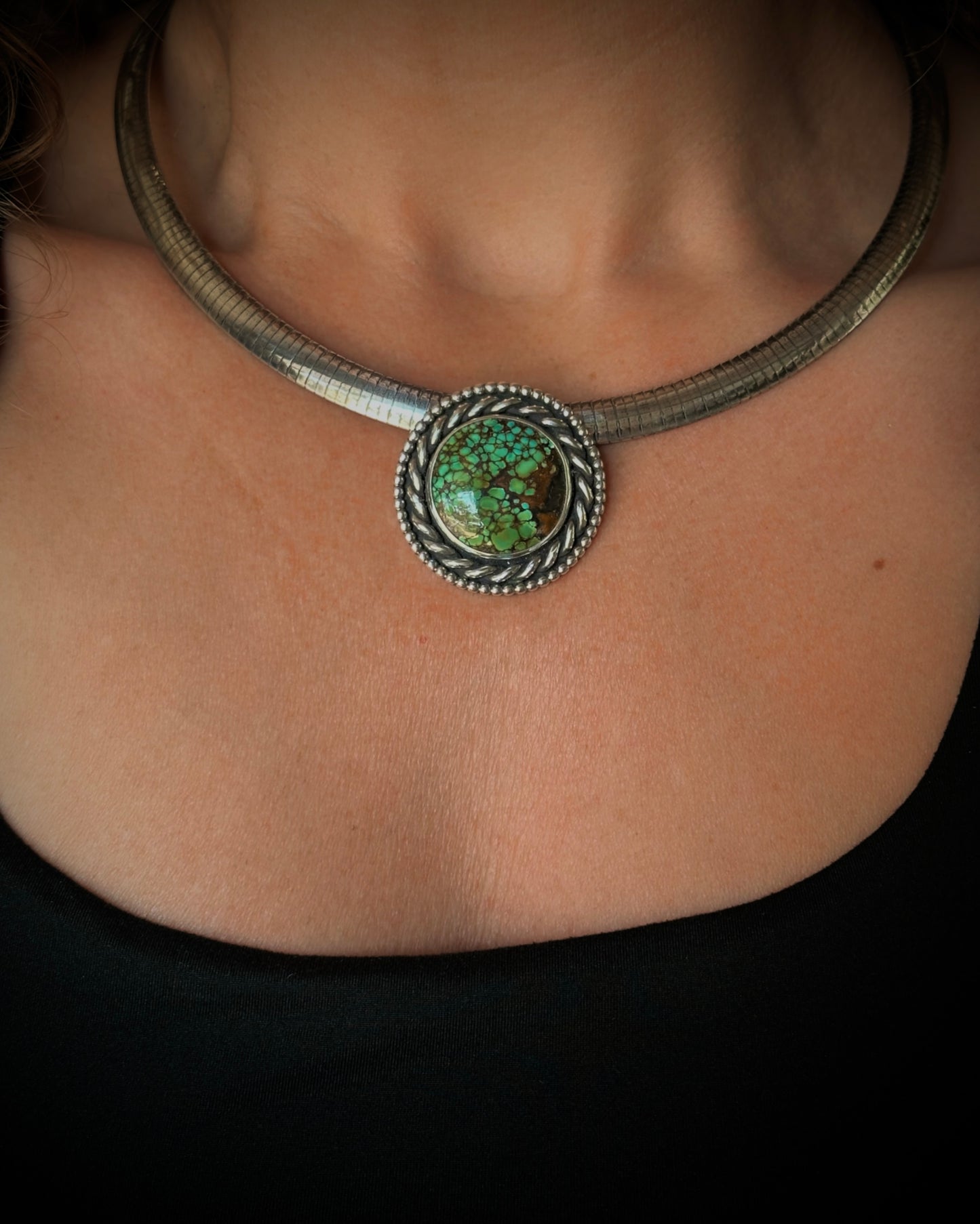 Omega Bao Canyon Turquoise Necklace