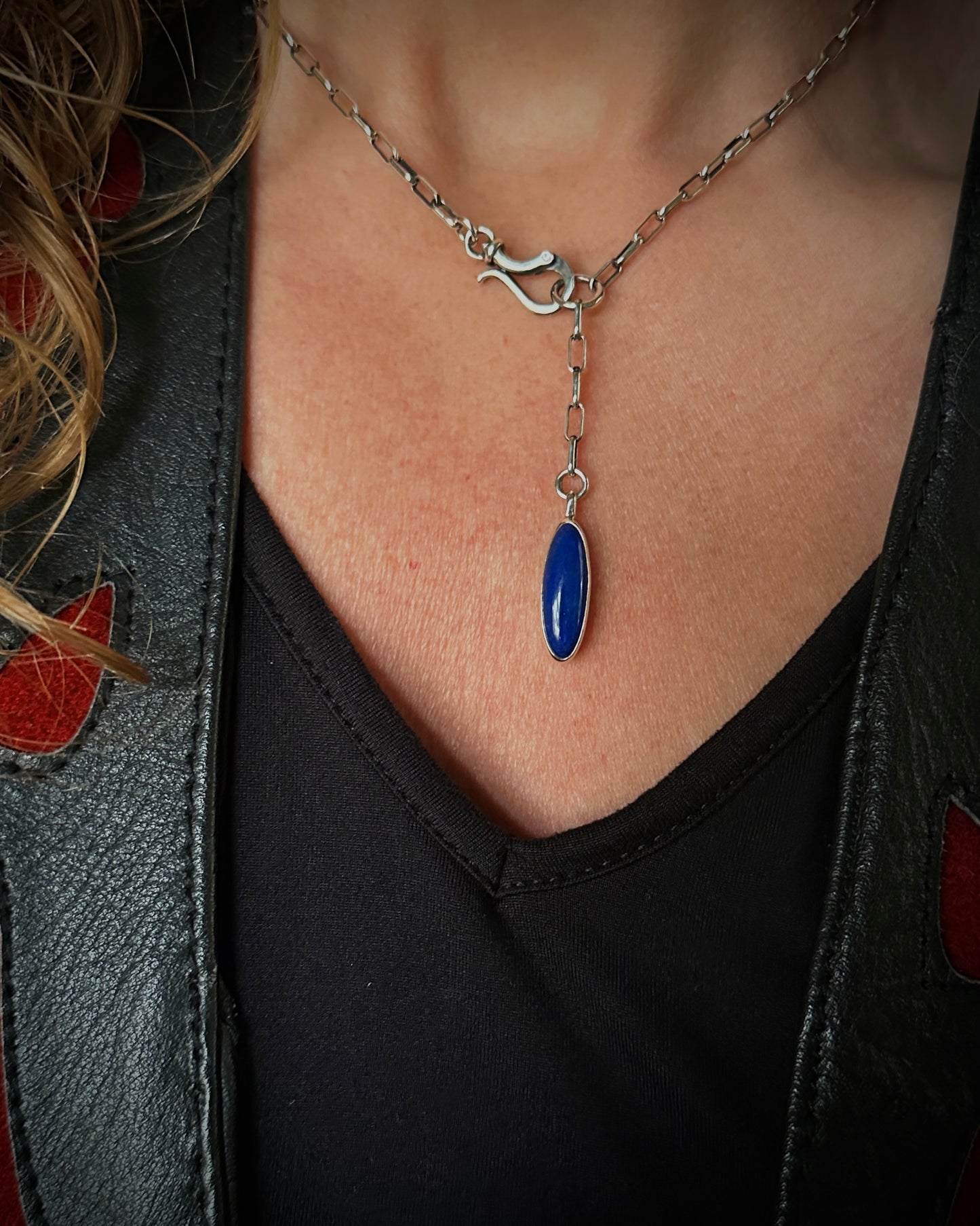 Lapis Lazuli Lariat