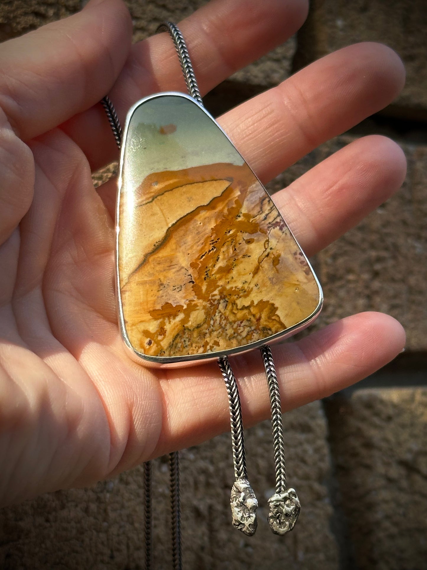 Owyhee Gem Picture Jasper Bolo