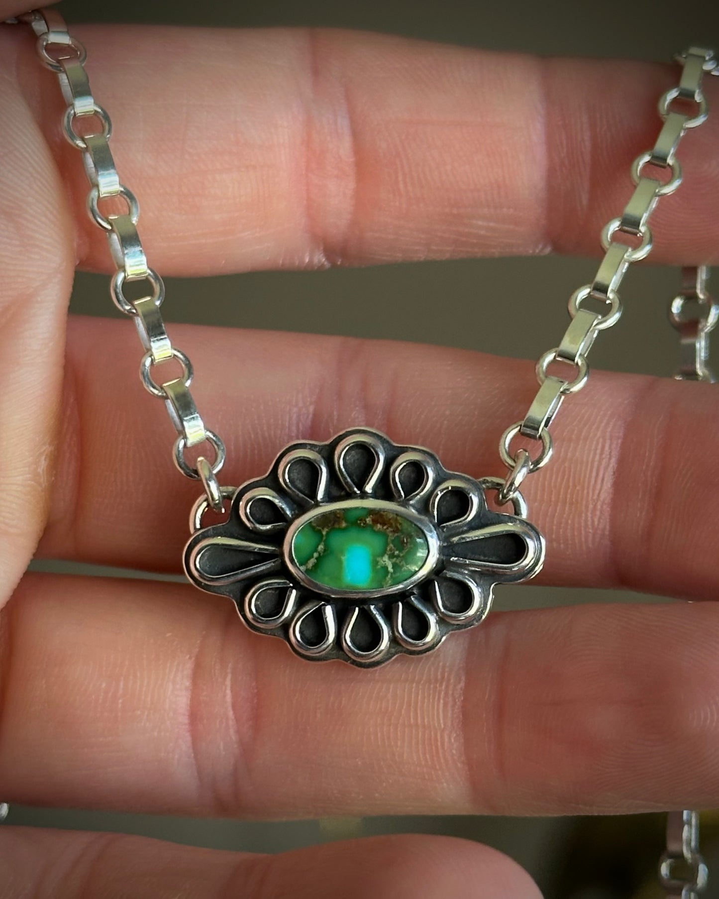 Meadowbeam Sonoran Gold Turquoise Necklace
