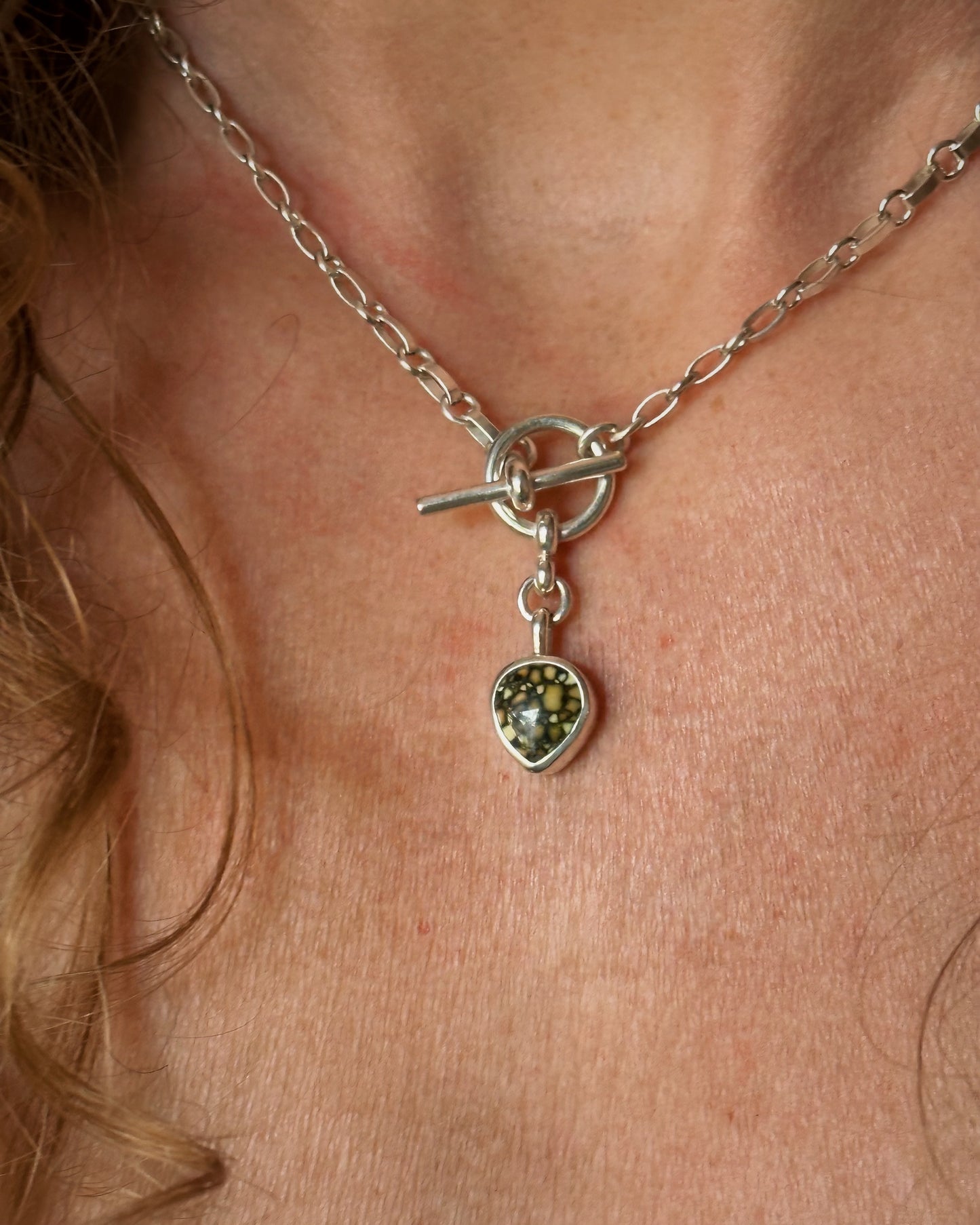 Damele Turquoise Toggle Necklace