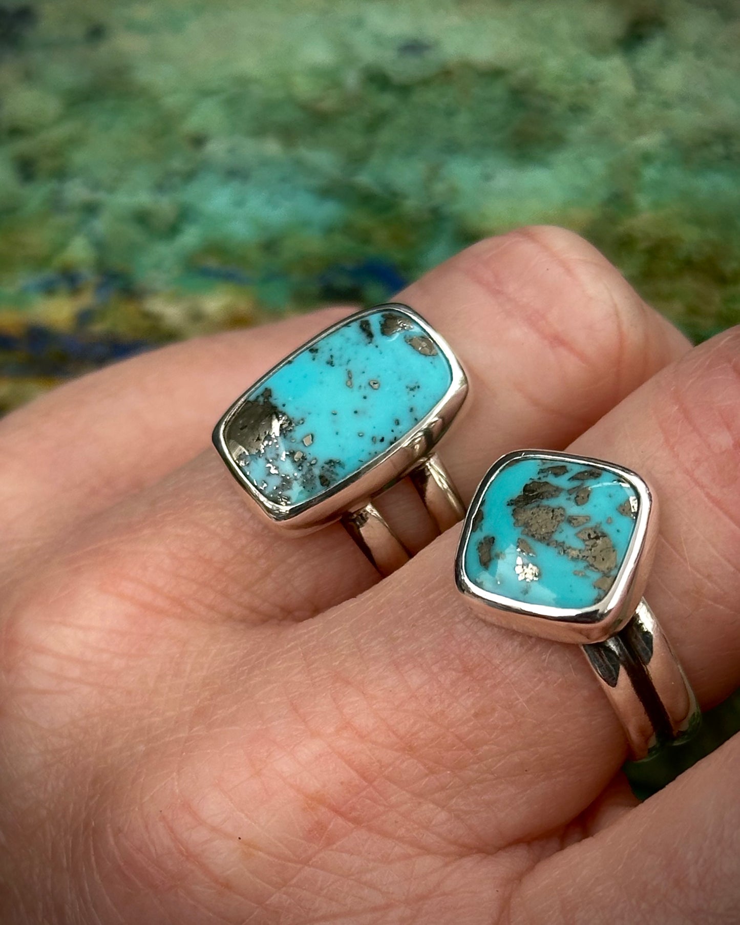 Nacozari Turquoies Ring {sz. 6.5}