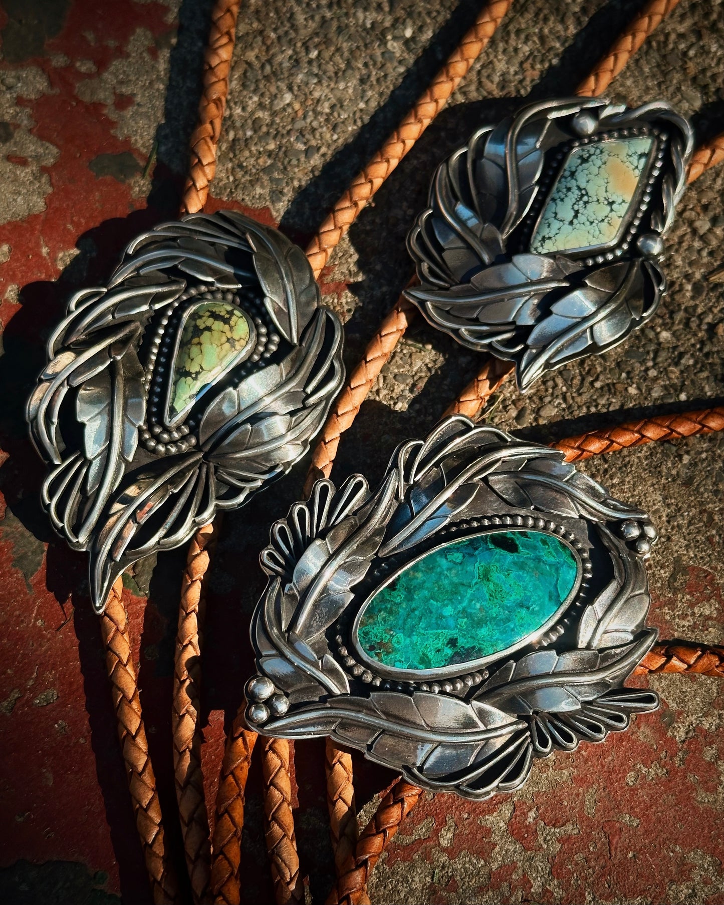 Whisperleaf Bolo Tie