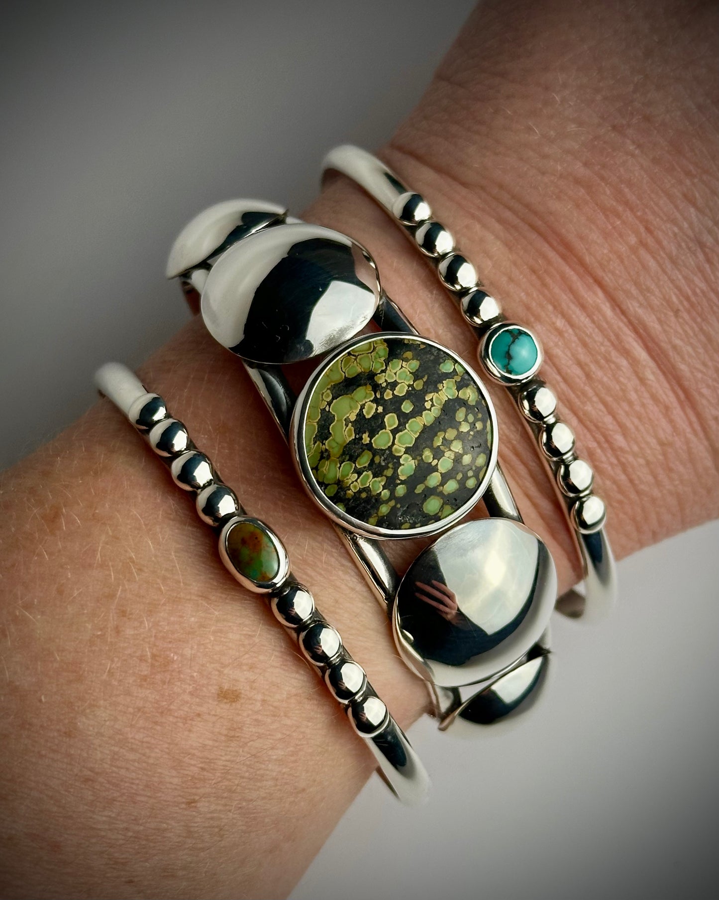 Alacran Turquoise Stacking Cuff