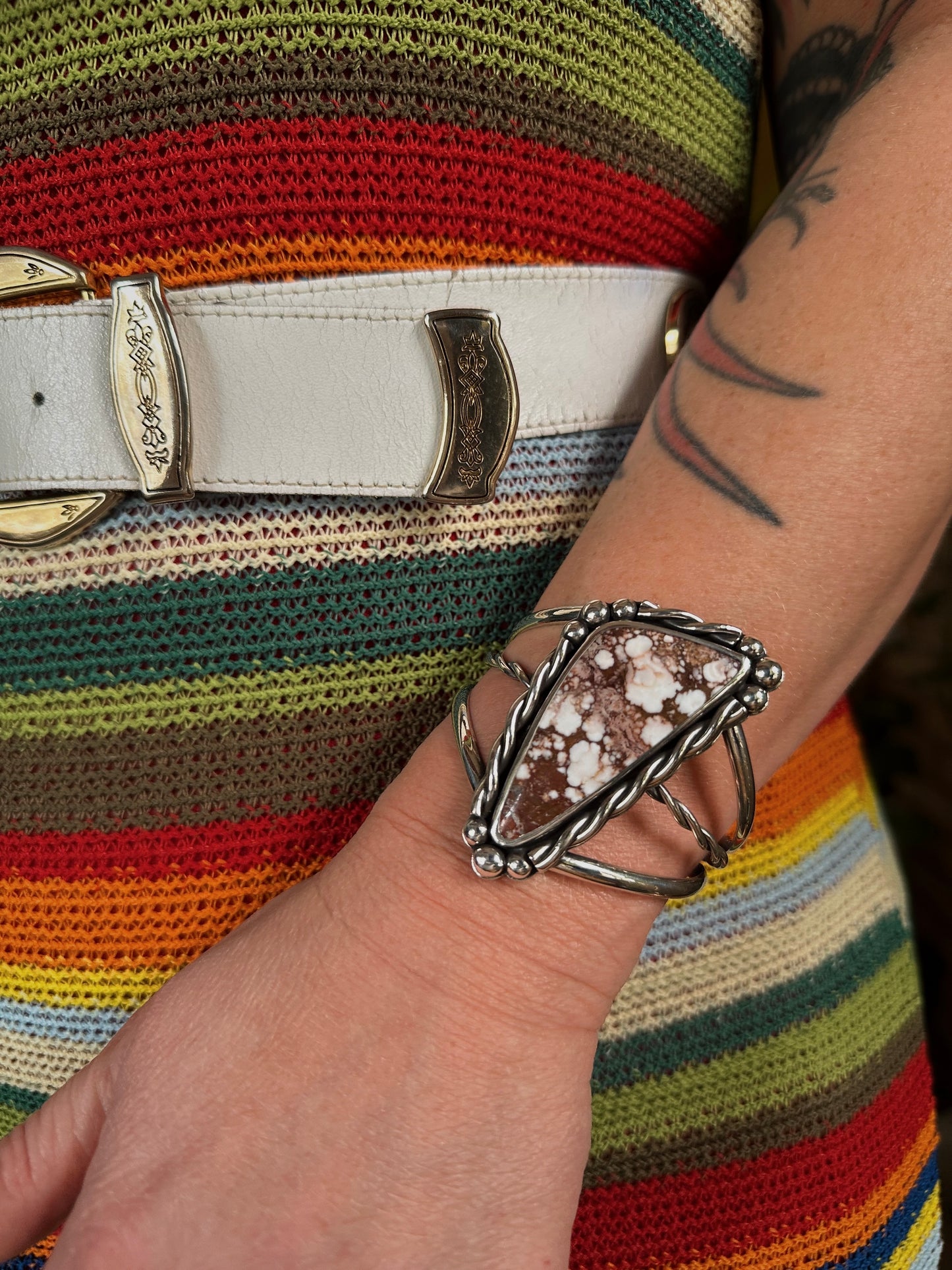 Xanthus Statement Cuff {5 5/8" around with a 1" opening}