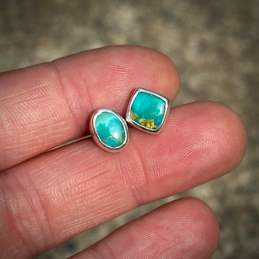 Sonoran South Hill Turquoise Stud Earrings