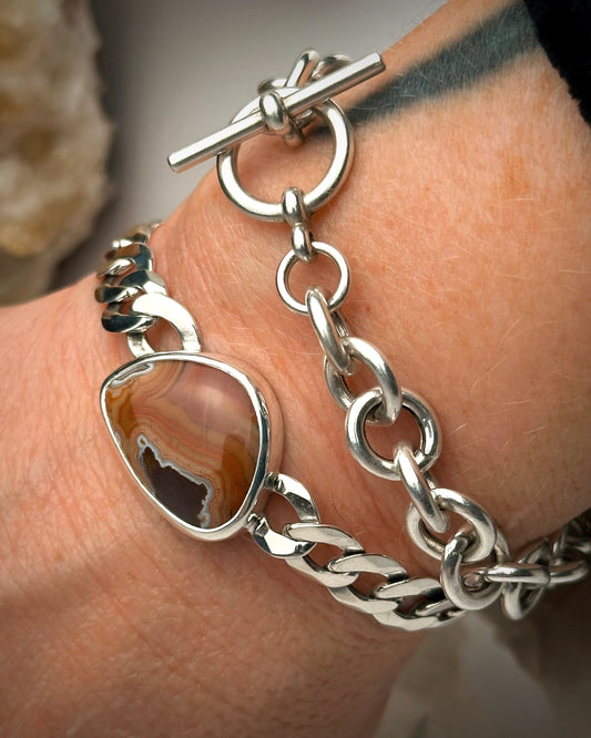 Badlands Dryhead Agate Bracelet