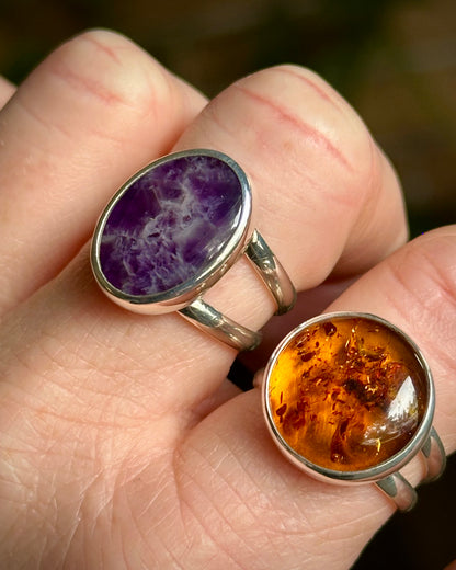 Amethyst Cocktail Ring {sz 9}