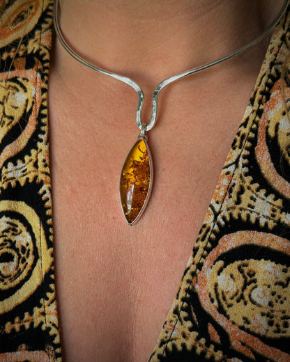Baltic Amber Neck Ring