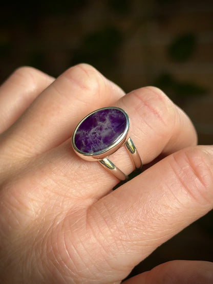Amethyst Cocktail Ring {sz 9}