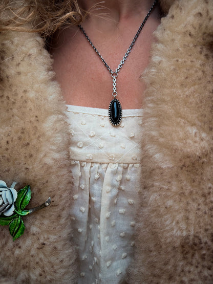 Black Onyx Lariat