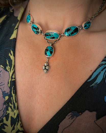 Quintet Turquoise Necklace