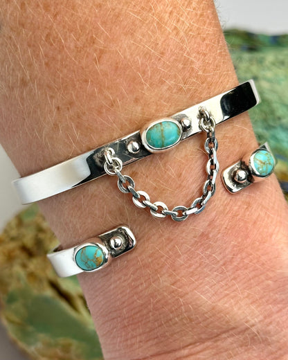 Double Take Turquoise Cuff