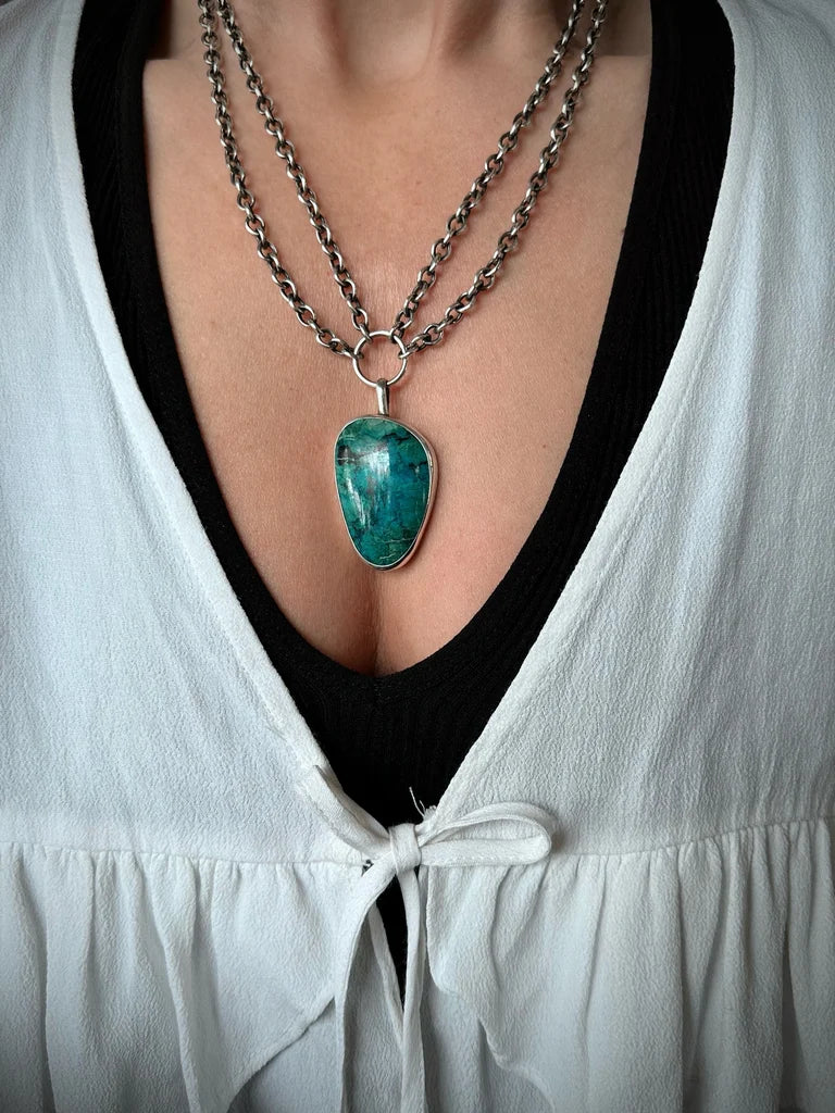 Chrysocolla Darling Necklace