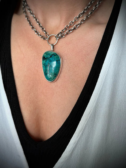 Chrysocolla Darling Necklace