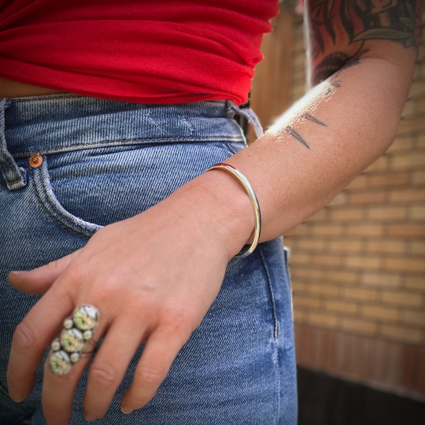 Sterling Silver Cuff