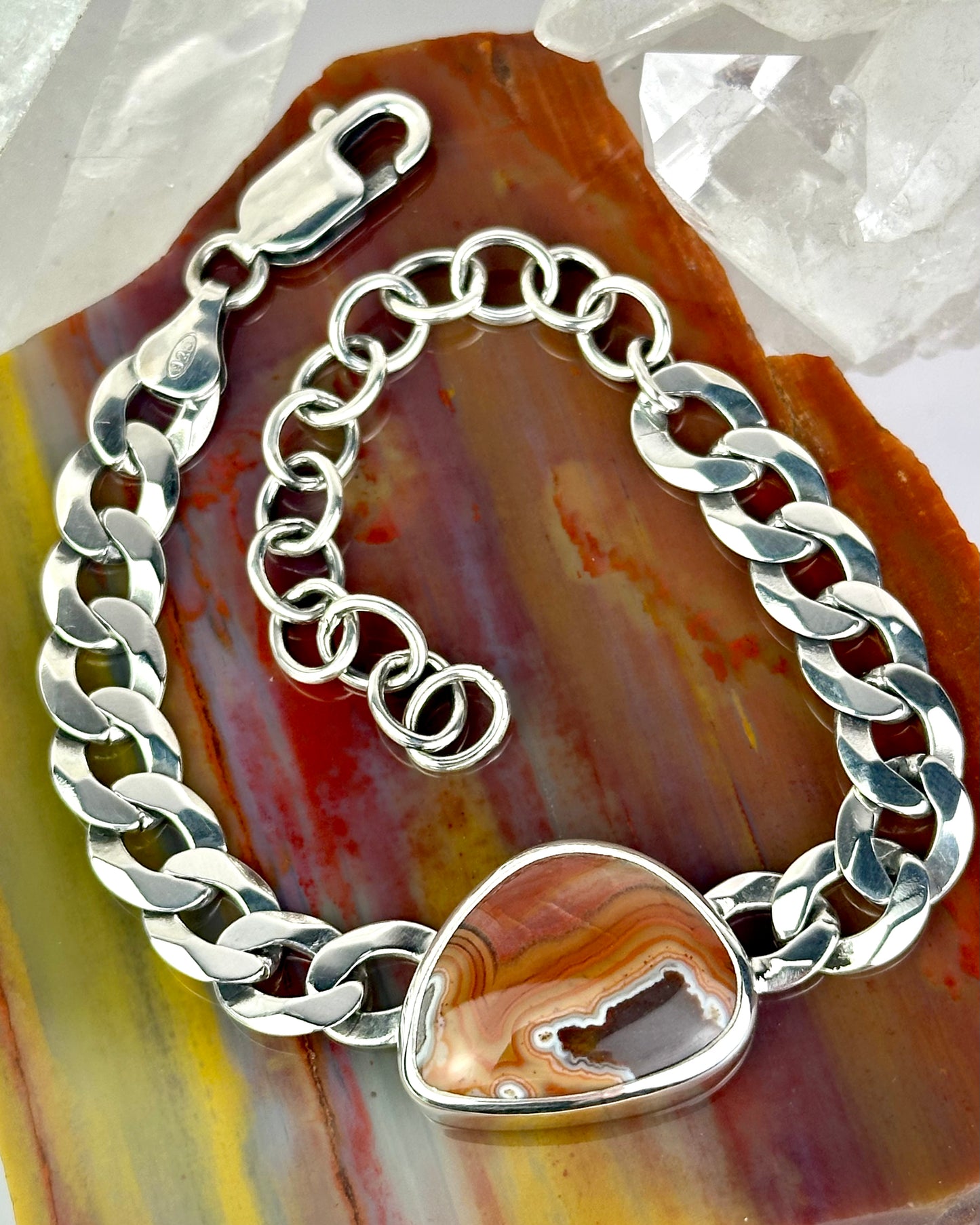 Badlands Dryhead Agate Bracelet