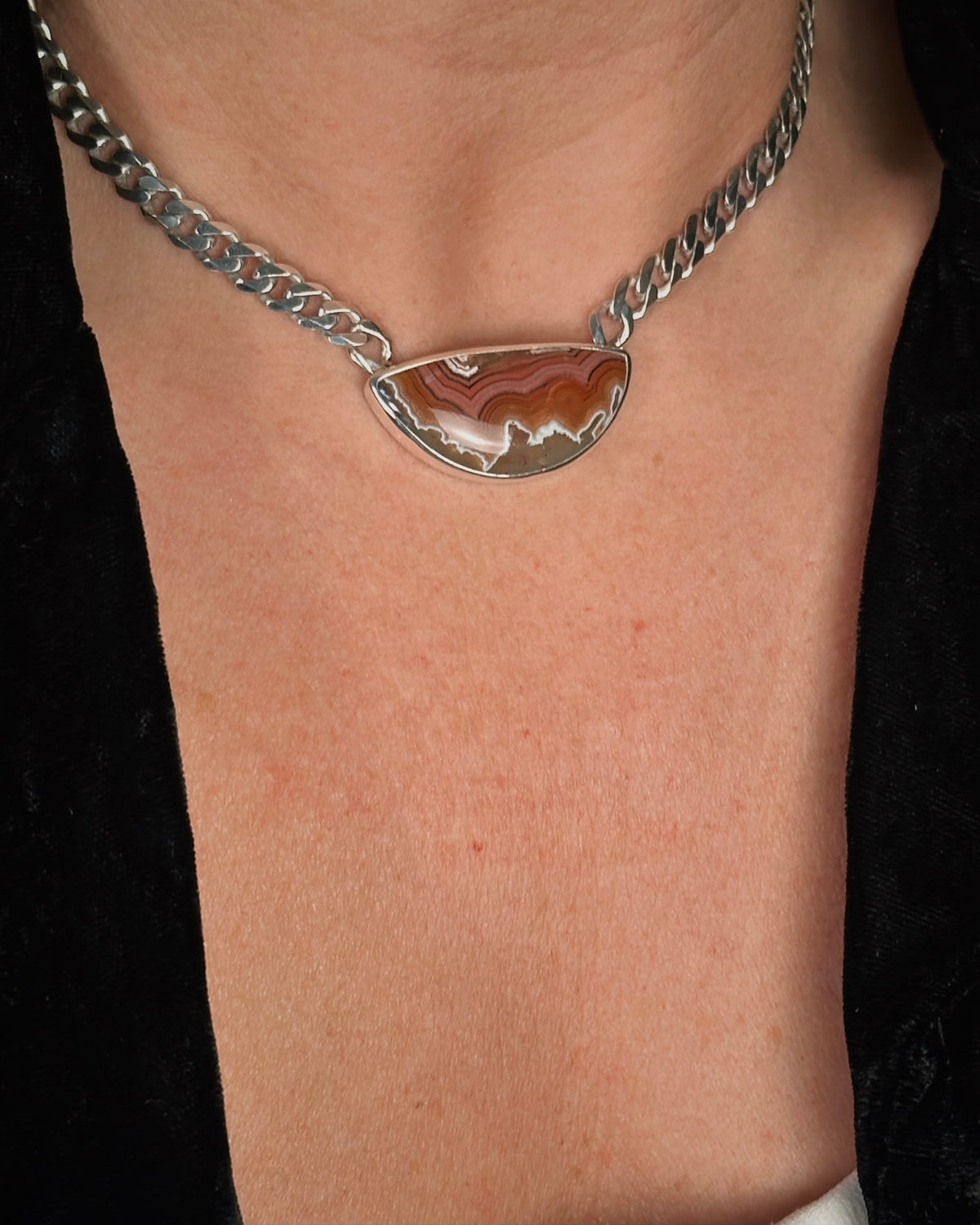 Badlands Dryhead Agate Collar