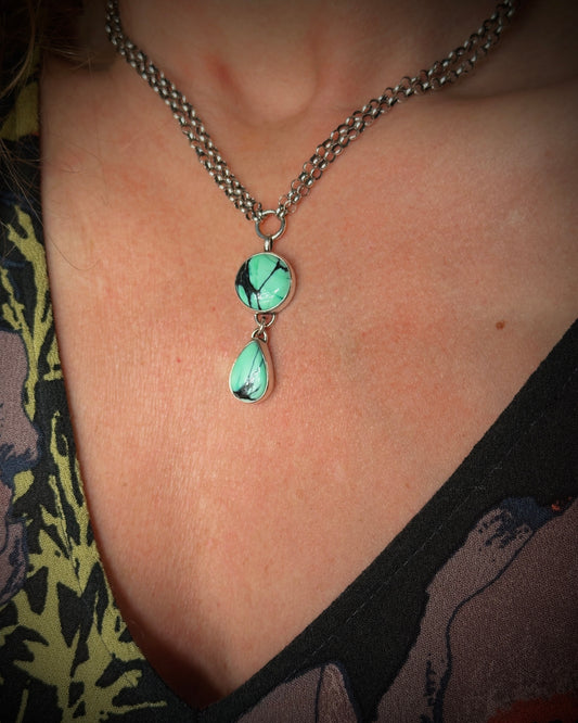 Spring Variscite Sweetheart Collar