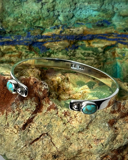 Double Take Turquoise Cuff