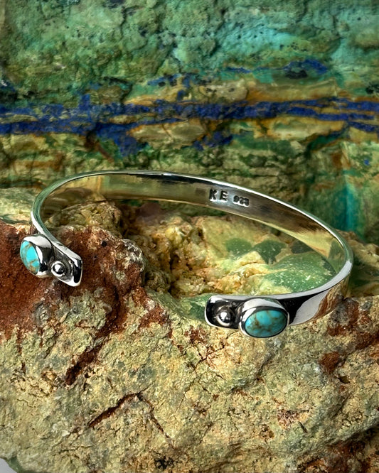 Double Take Turquoise Cuff