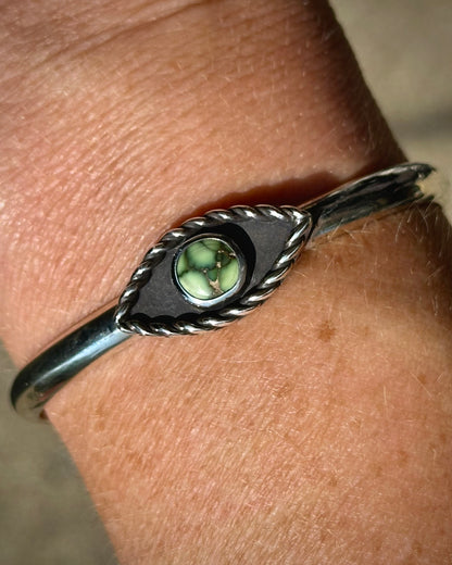Evil Eye Damele Turquoise Cuff