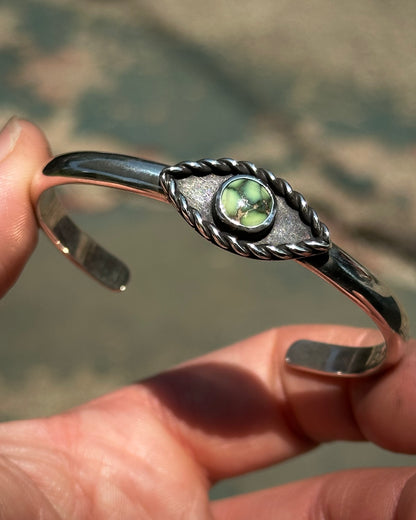 Evil Eye Damele Turquoise Cuff