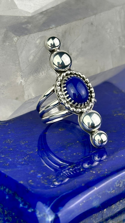 After Midnight Lapis Lazuli Ring - sz 6