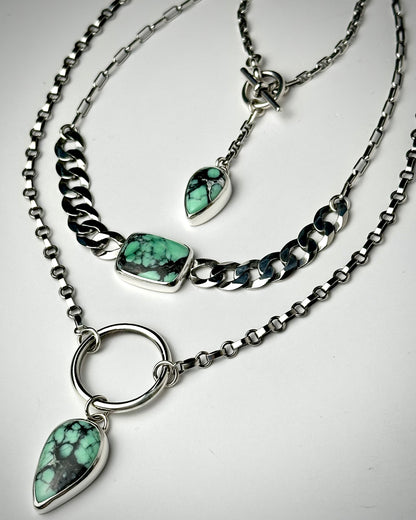 Foundation Collar - Emerald Rose Variscite