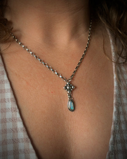 Opal Veil Necklace