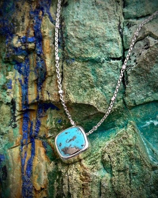 Nacozari Turquoise Charm Necklace