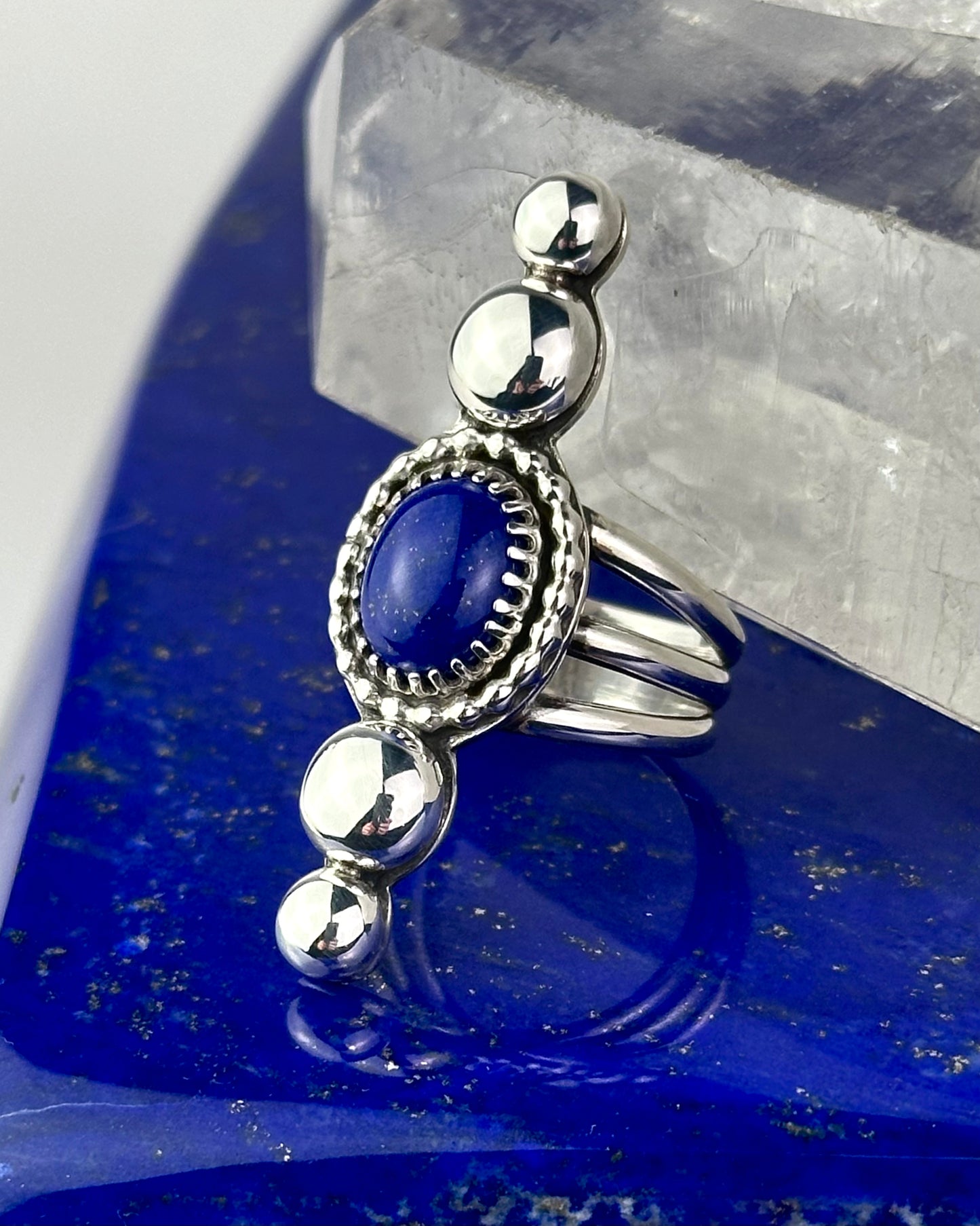 After Midnight Lapis Lazuli Ring - sz 6