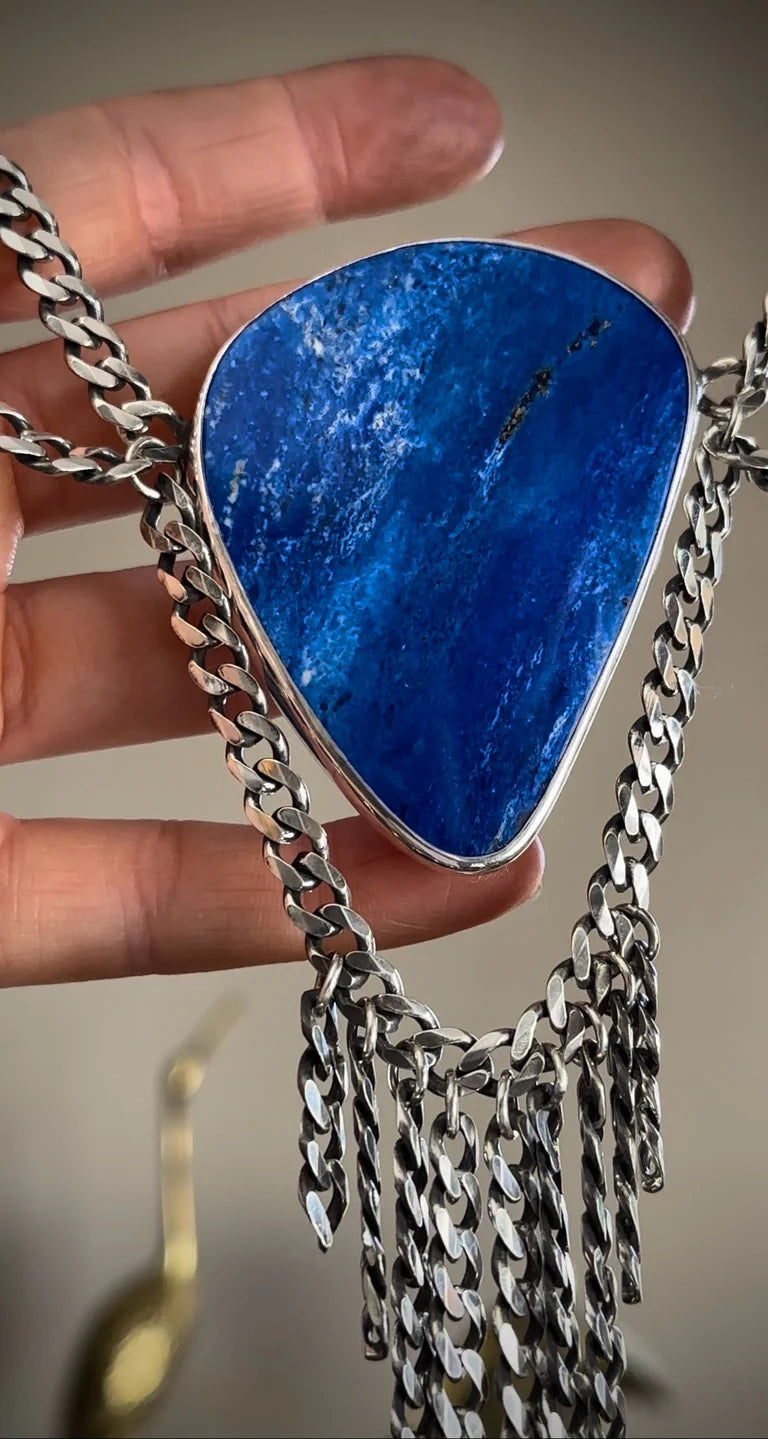 Lapis Lazuli Reckless Necklace