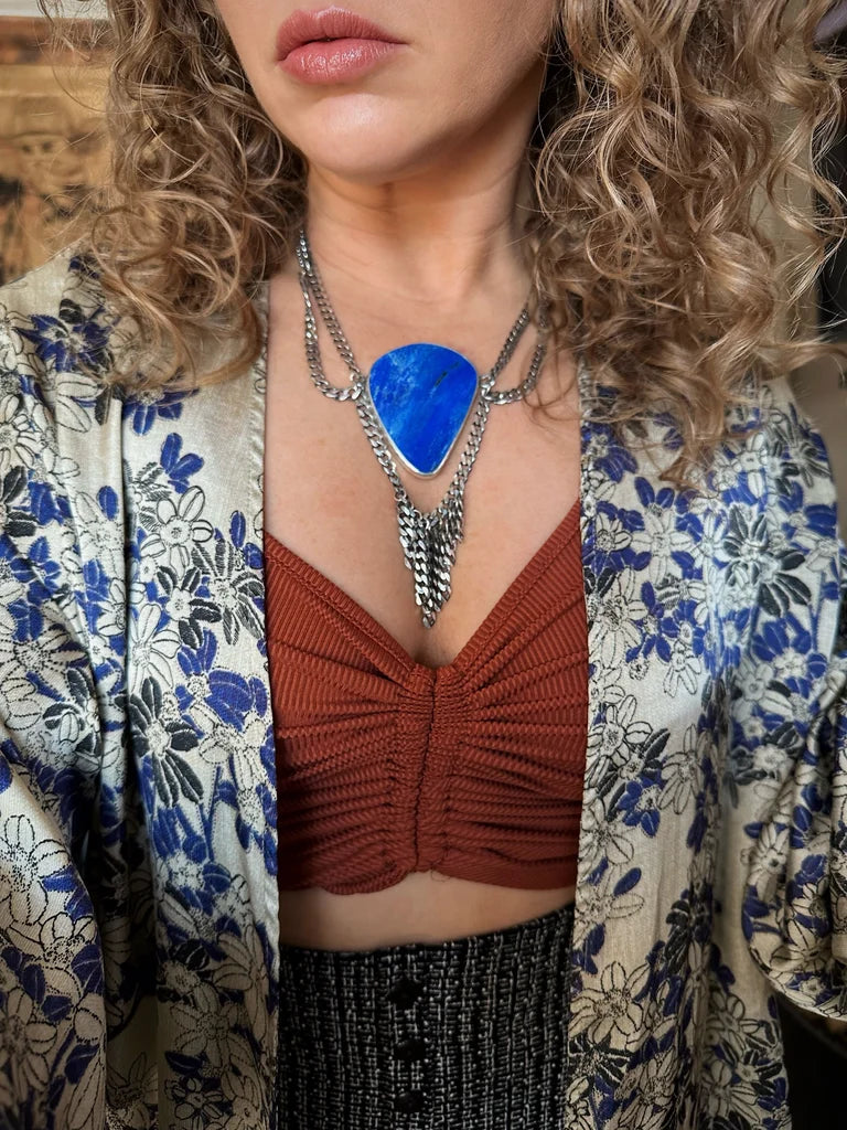 Lapis Lazuli Reckless Necklace