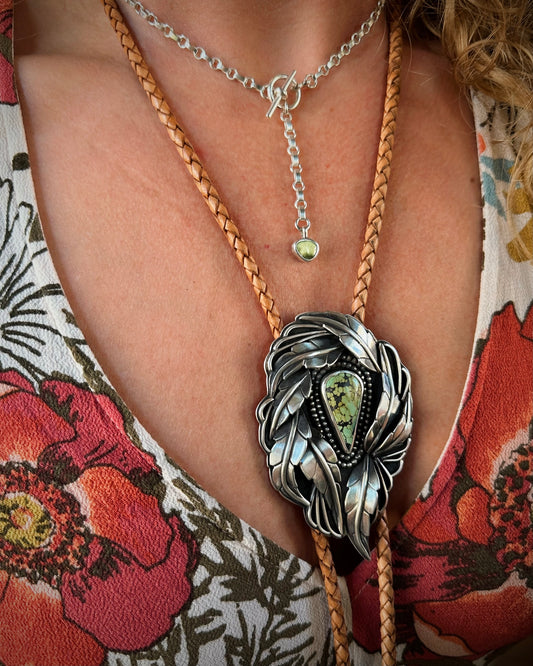 Whisperleaf Bolo Tie