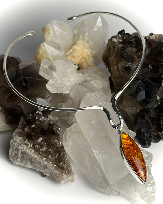 Baltic Amber Neck Ring