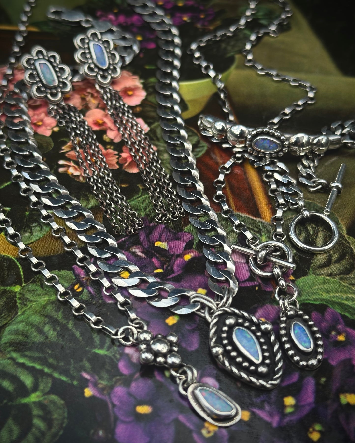 Opal Veil Necklace