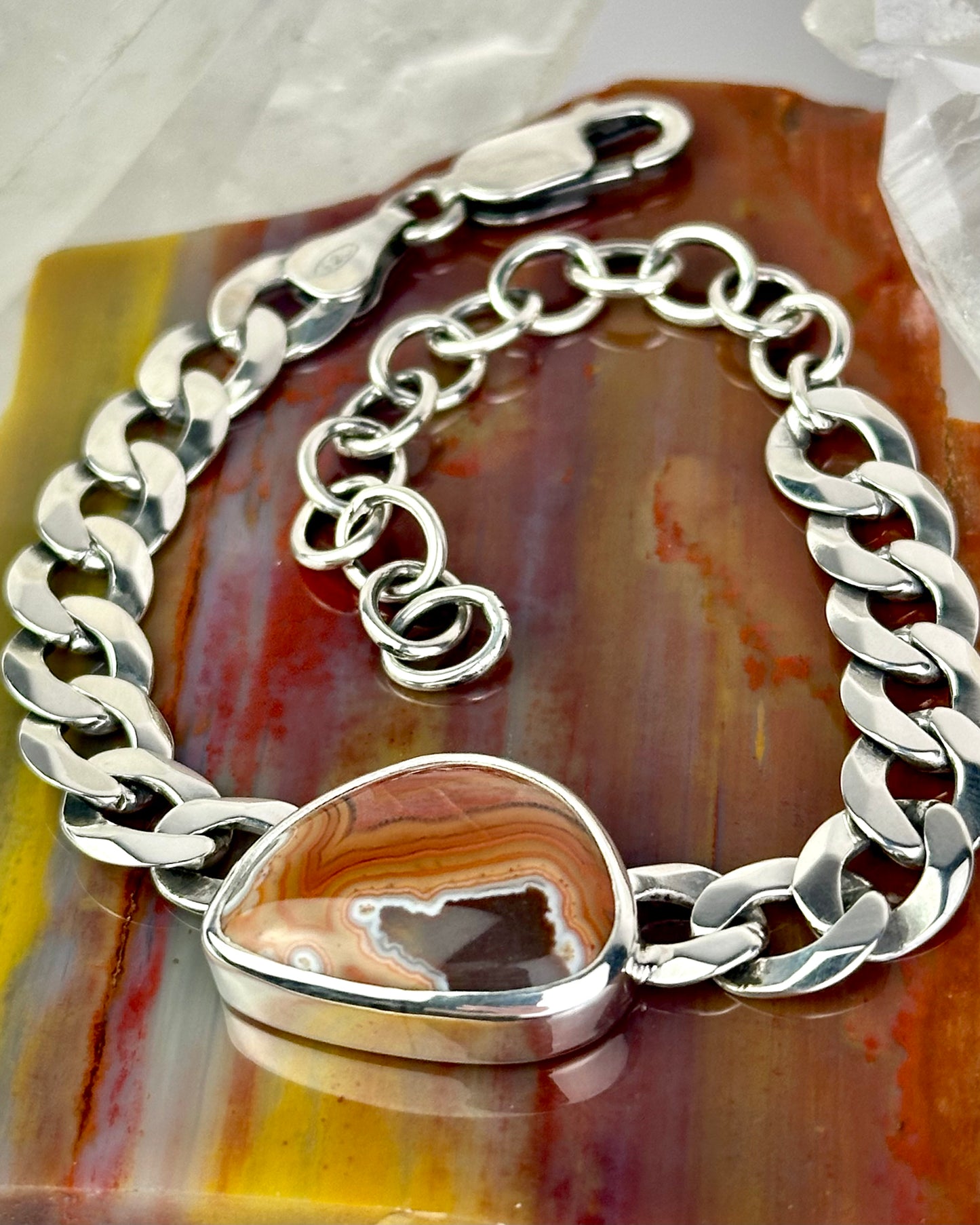 Badlands Dryhead Agate Bracelet