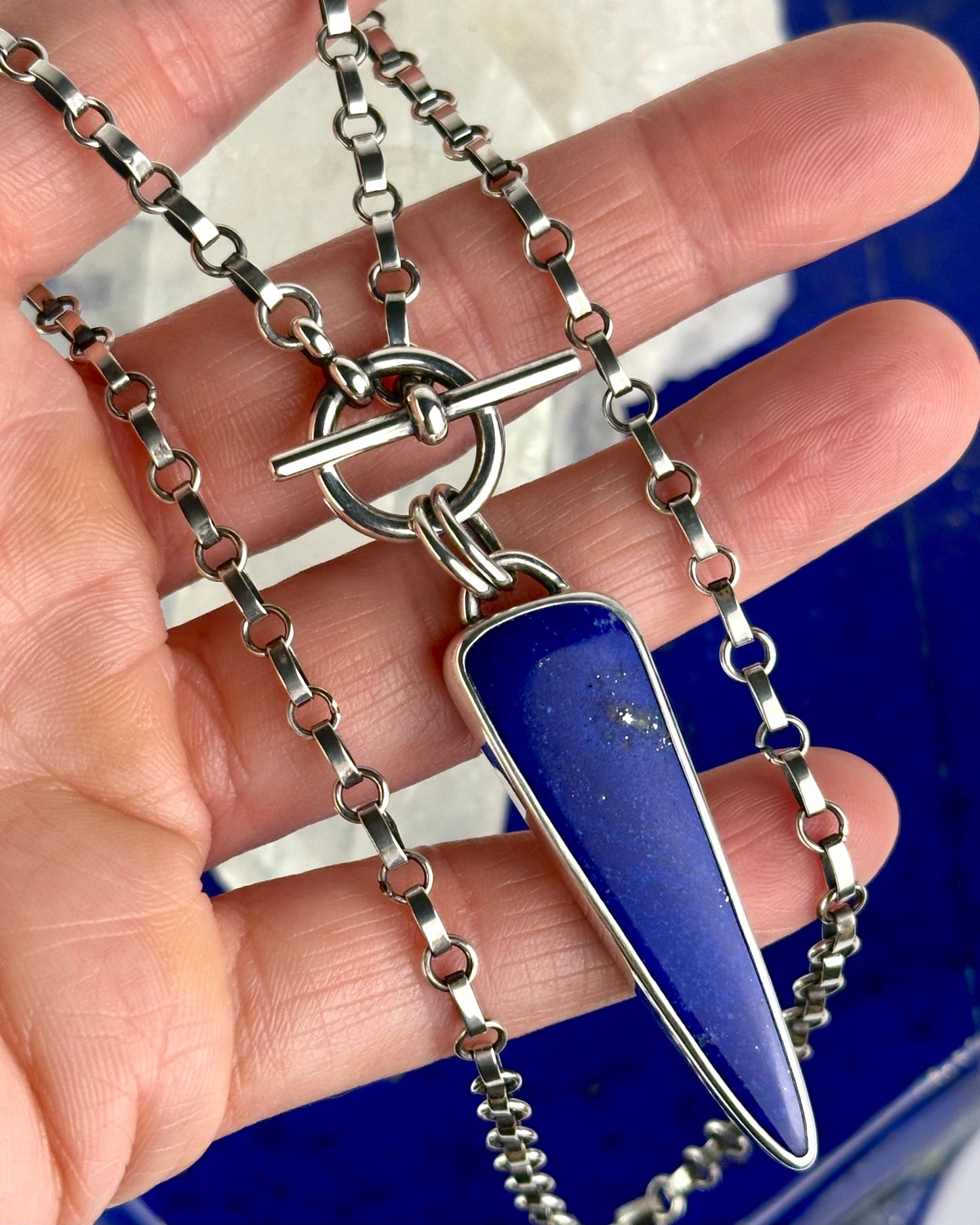 After Midnight Lapis Lazuli Necklace