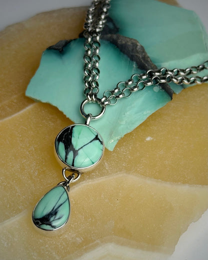 Spring Variscite Sweetheart Collar