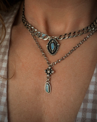 Opal Veil Necklace