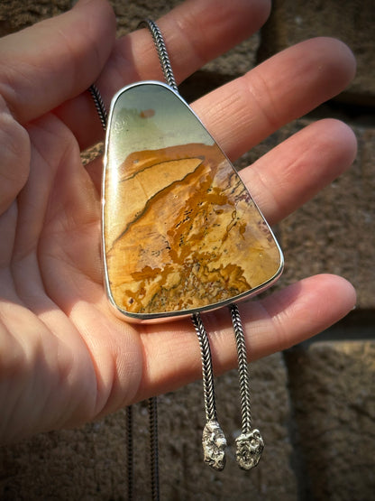 Owyhee Gem Picture Jasper Bolo