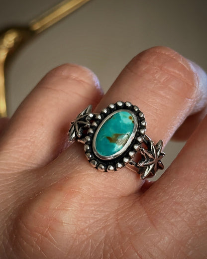 Star Struck Turquoise Ring {sz 8.5}