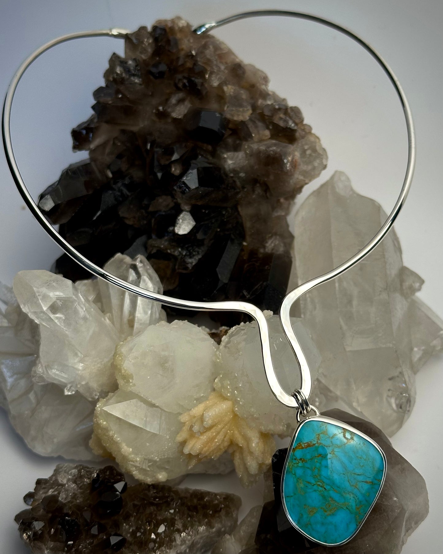 Old Stock Royston Turquoise Neck Ring