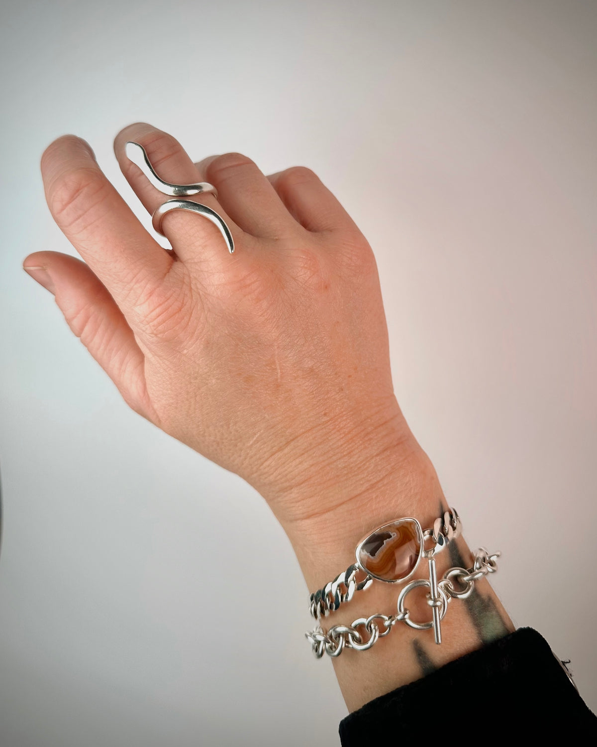 Badlands Dryhead Agate Bracelet