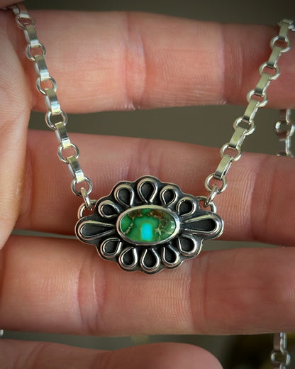 Meadowbeam Sonoran Gold Turquoise Necklace